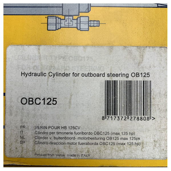 Vetus OBC125 Cilindru ta' Steer ta' Hydraulic Outboard 125HP 