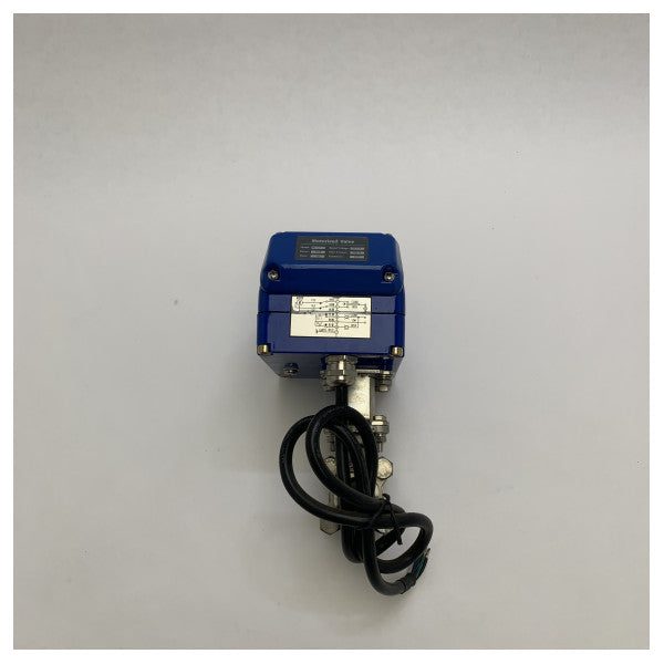 صمام كروي كهربائي بحري Vetus MV12A1/2 بجهد 12 فولت | فولاذ مقاوم للصدأ - MV12A1/2 