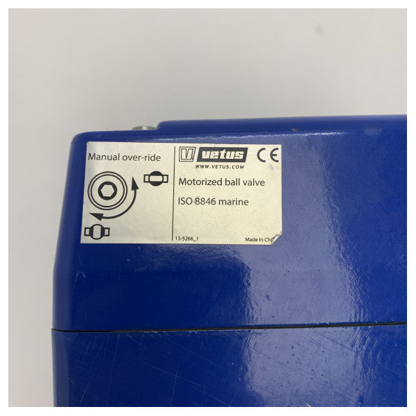 Vetus MV12A1/2 Морски електрически топков клапан 12V | Неръждаема стомана - MV12A1/2 