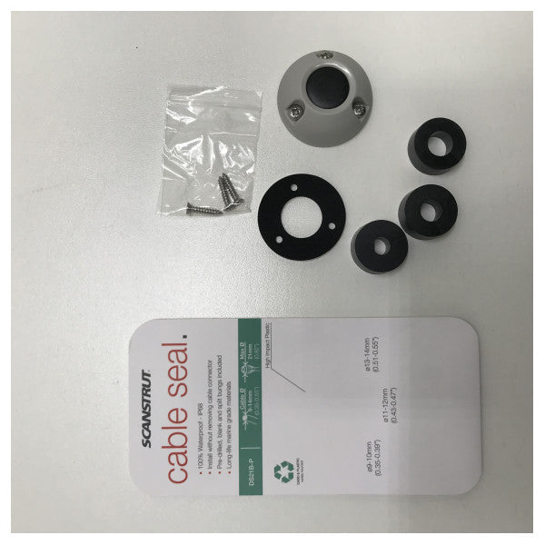 Prensaestopas estanco marino Scanstrut DS21B-P para cables de 9-14 mm