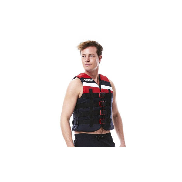 Jobe 4 -Buckle Nylon Schwimmweste Rot Größe L - 244817572