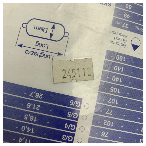 Custom Line 245118 A5:n lokasuojan suojus beige, logolla varustettu