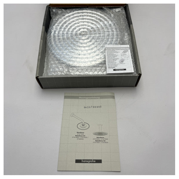 Hansgrohe Raindance Air Chrome Marine Brausekopf 310 mm 27477000 � Langlebig, wassersparend, breitstrahlend