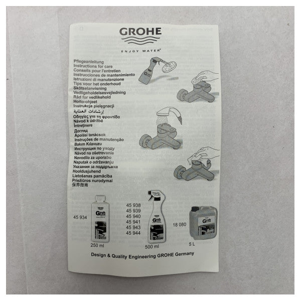 Grohe 29702000CR Faucet Body Chrome single lever - Durable, Corrosion-Resistant Water Control Solution