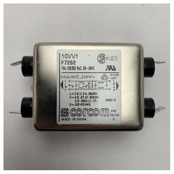 Filtro EMC da fonte de alimentação Rutter VDR RUT-00039