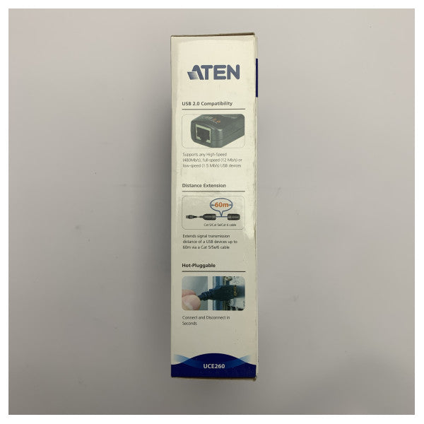 Aten USB 2 Extender Model UCE260 - Verleng tot 60 meter