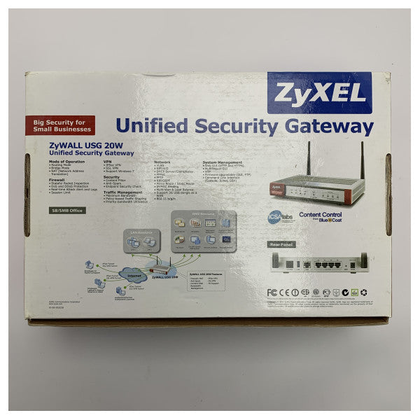 Zyxel Nebula USG20W Wireless-VPN-Router