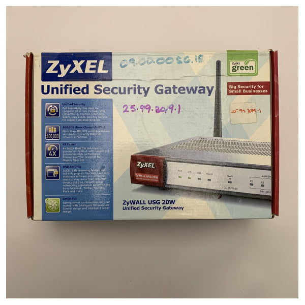 Zyxel Nebula USG20W Wireless-VPN-Router