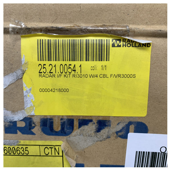 Furuno RI-3010-1/4CH RADAR INTERFACE PLATE RI3010-1/4CH - 00004218000 
