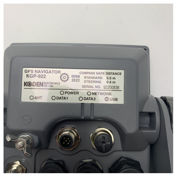 Koden KGP 922 Solas gecertificeerd gps-navigatiesysteem 