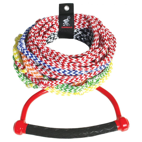 Airhead Shockwave Towable 8 Sección Waterski Rope -AHSR -8