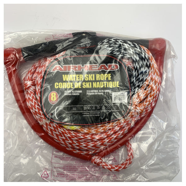Airhead Shockwave Towable 8 Sección Waterski Rope -AHSR -8