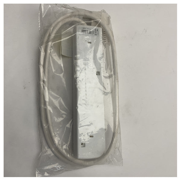 Pålidelig 3-vejs strømstik med jordet stik - 15W - Heavy-Duty marine forlængerstik 