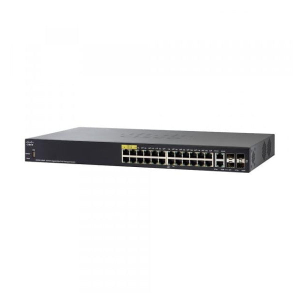 Cisco SG350-28MP-K9-EU Conmutador de red gestionado PoE de 28 puertos Gigabit para aplicaciones empresariales y marinas 