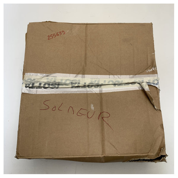 Isotta Daponte rustfritt stål ratt 350 mm svart