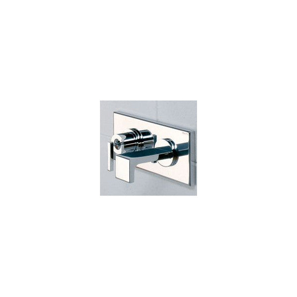 Ritmonio chrome built-in single lever waterblade tap - H0BA1442DXCRL