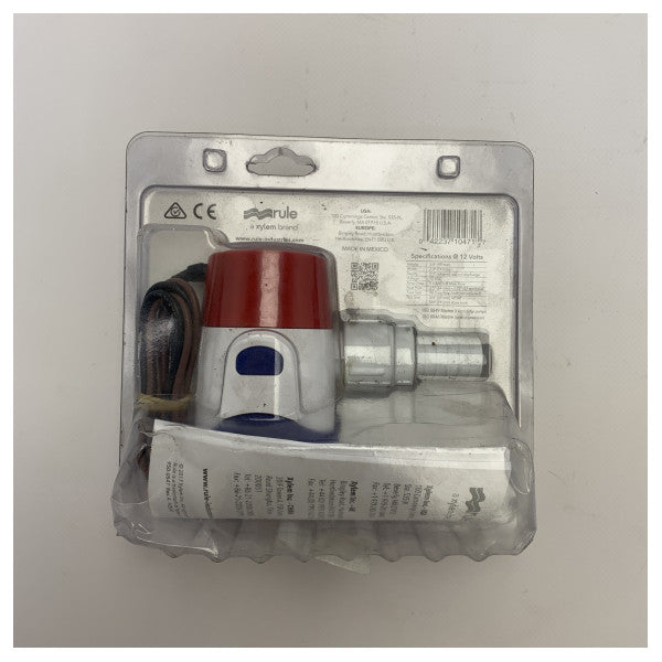 Sääntö 25DA tyyppi 500 GPH pilssipumppu 1894 l/h 12V