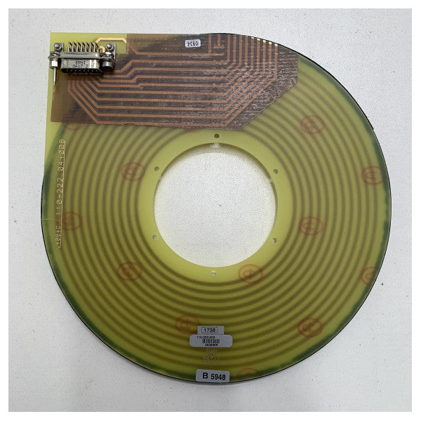 Raytheon Anschütz Gyrocompass PCB klizanje - 110-222.x03