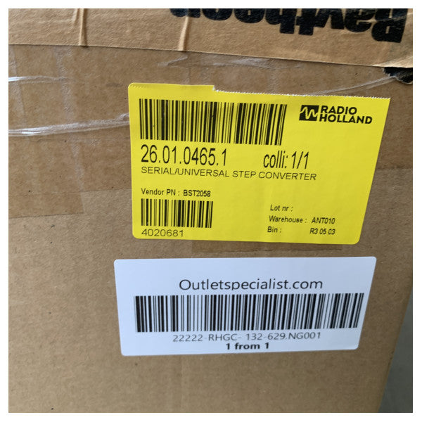 ريثيون أنشوتز المتسلسل |محول الخطوة العالمي - 132-629.NG001