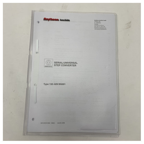 ريثيون أنشوتز المتسلسل |محول الخطوة العالمي - 132-629.NG001