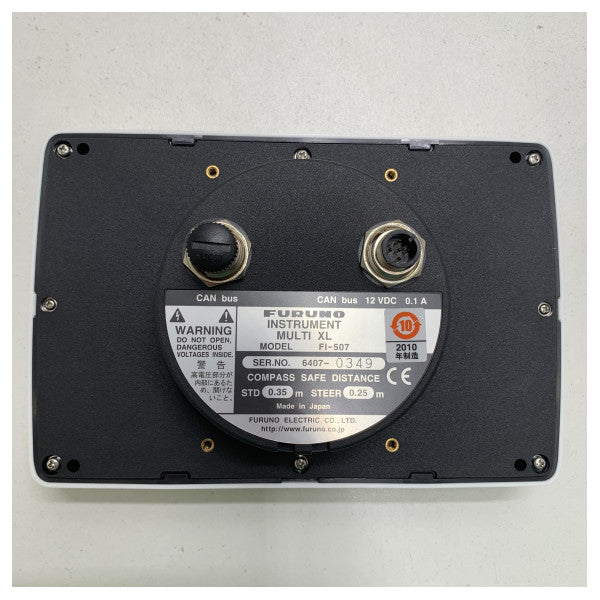 Furuno FI-507 Multi XL NMEA-display djup | hastighet | temp