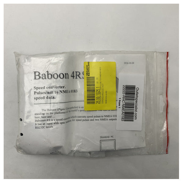 Marine Electronics NMEA0183-konverter til nøjagtig konvertering af hastighedsimpulser til data