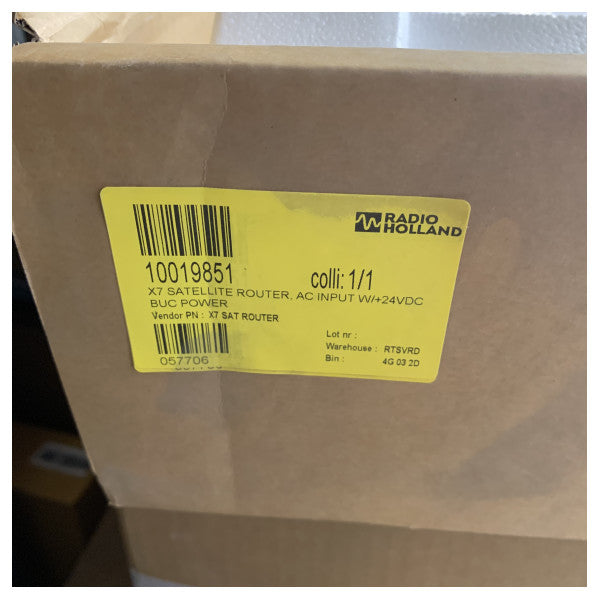 iDirect X7シリーズ衛星ルーター - モデム K0000103-0013 