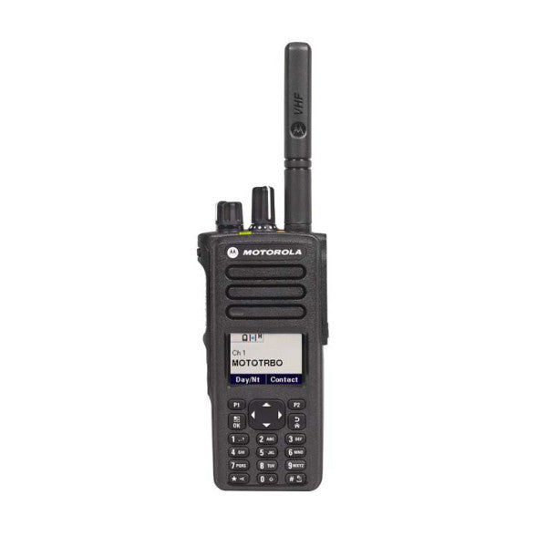 Radio marina de mano VHF Motorola DP4801EB con GPS, Bluetooth, WiFi - Impermeable DMR UHF - MDH56JDN9RA1ANB 