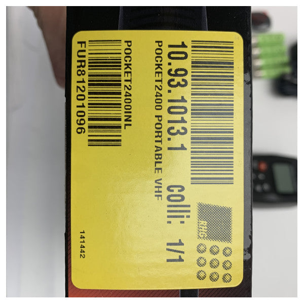 راديو أوشن بوكيت 2400 راديو بحري VHF محمول - موثوق به ومضاد للماء 