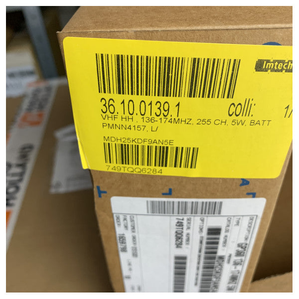 Radio marittima portatile VHF Motorola GP360 a 2 vie - 5W 136-174MHz 