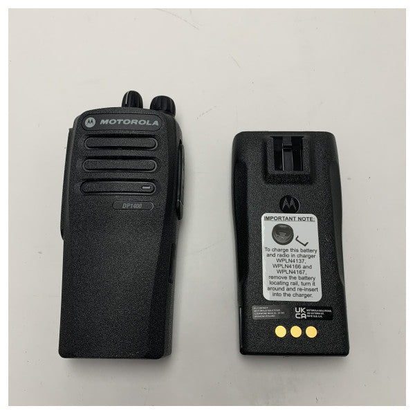 Motorola DP1400 VHF UHF digital håndholdt tovejskommunikationsradio - MDH01JDC9JC2ANB 