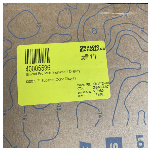 Simrad I3007 Marine Instrument Display - 7 tommers multifunksjonsdisplay - 000-14126-001 