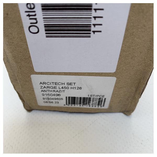 Zestaw prowadnic szuflad Hettich Arcitech 450mm w morskiej jakości z systemem cichego domyku 