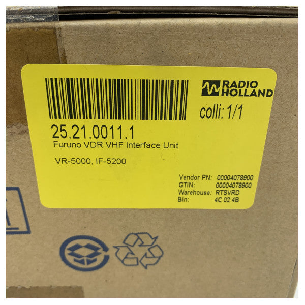 Furuno VDR VHF Interface Unit IF-5200 - Modulu ta' Komunikazzjoni Marittima Affidabbli 24V DC 