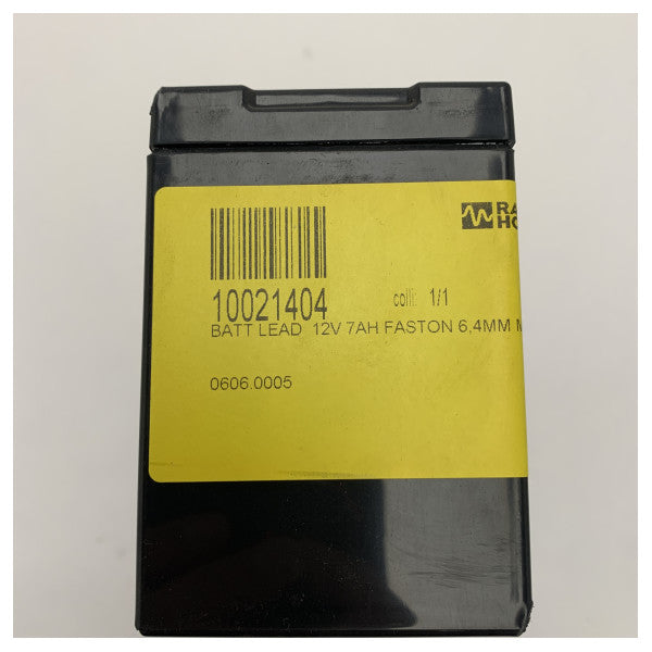CSB Lead Battery GP1272/CSB 7-12 F2 12V 7Ah Faston 6.3mm