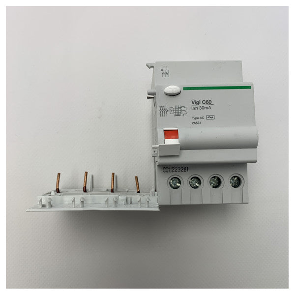 Schneider Electric Multi 9-Vigi C60 is an additional component for earth leakage protection.