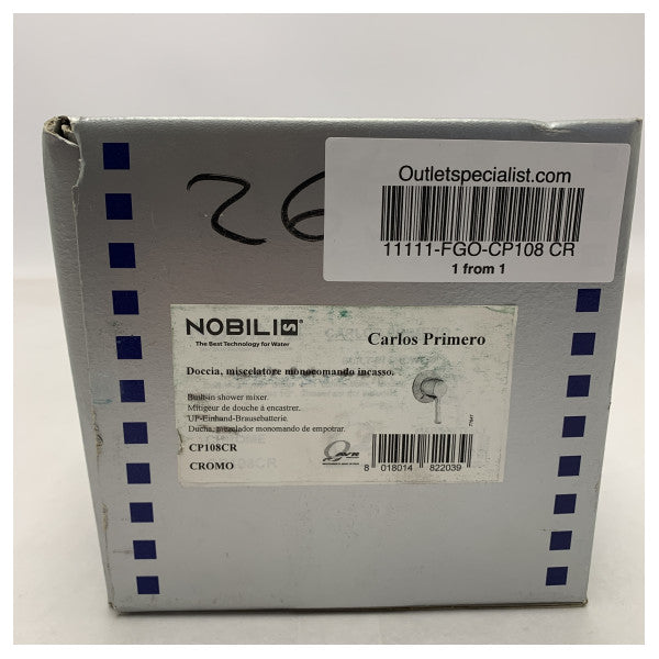 صنبور خلاط دش CP108 CR CP108 CR كروم برافعة واحدة