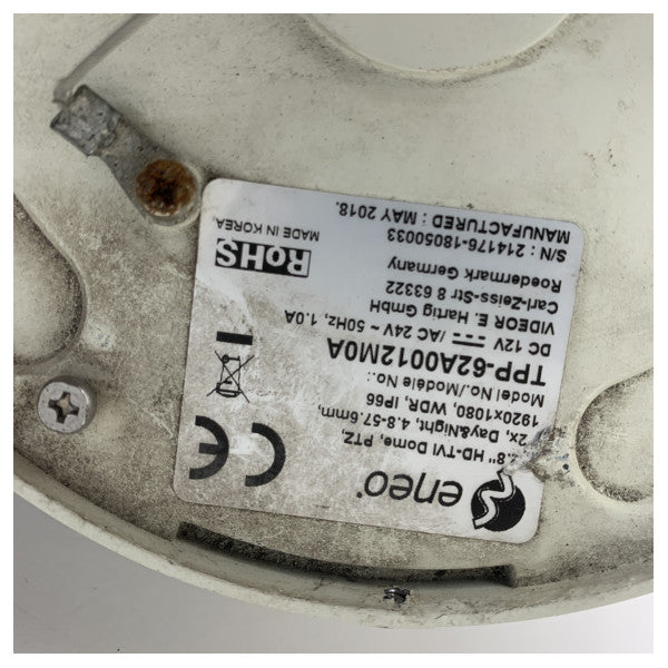 ИЗПОЛЗВАНА Eneo Dome охранителна камера TPP-62A0012M0A 12V Full HD PTZ спийддоме камера 