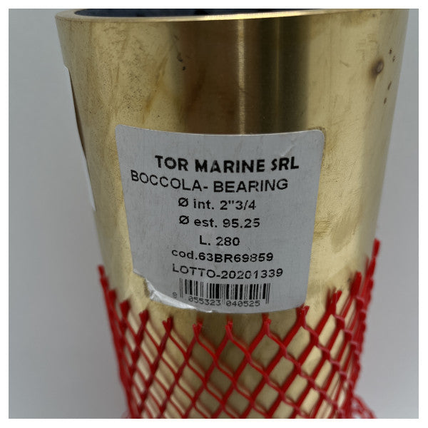 Tor Marine 2 3/4 Zoll dauerhaftes wassergeschmiertes Wellenlager 70 mm - 63BR69859