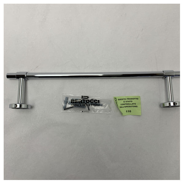 Bertocci 516 36cm Chrom Handtuchhalter � Langlebiger Metallständer für marine und feuchte Umgebungen