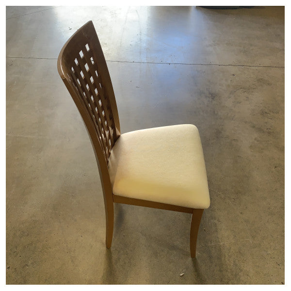 Costantini Pietro 27595 Design Spisestol i Tre med Lær 