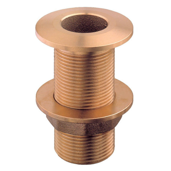 Guidi Bronze 2 1/2 Inch Tru-Hull Sea Drain - 1260