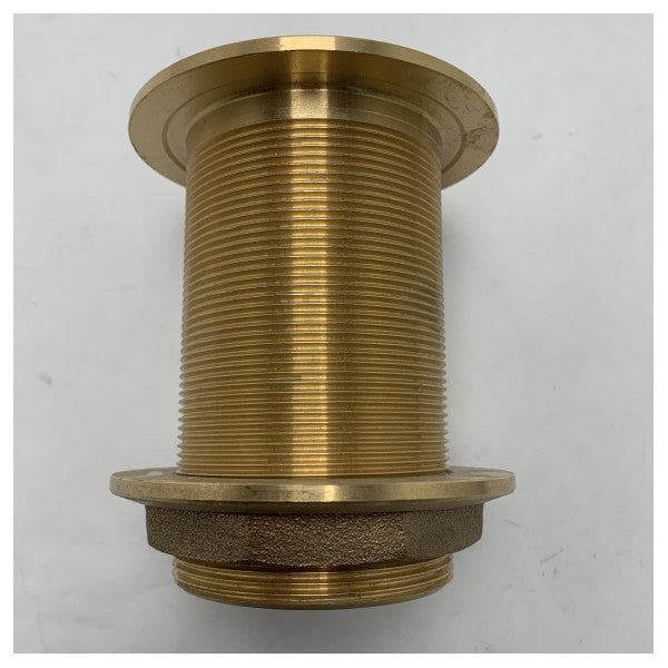 Guidi Bronze 2 1/2 Inch Tru-Hull Sea Drain - 1260