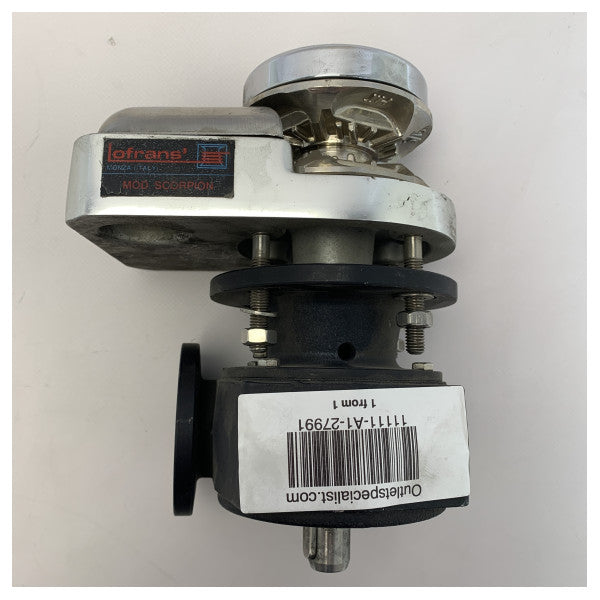 USED Lofrans scorpion stainless steel windlass deck unit - 27991