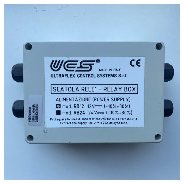 Uflex RB12 コントロールボックス 12V ハッチリフターアクチュエーター用 - 40738Y