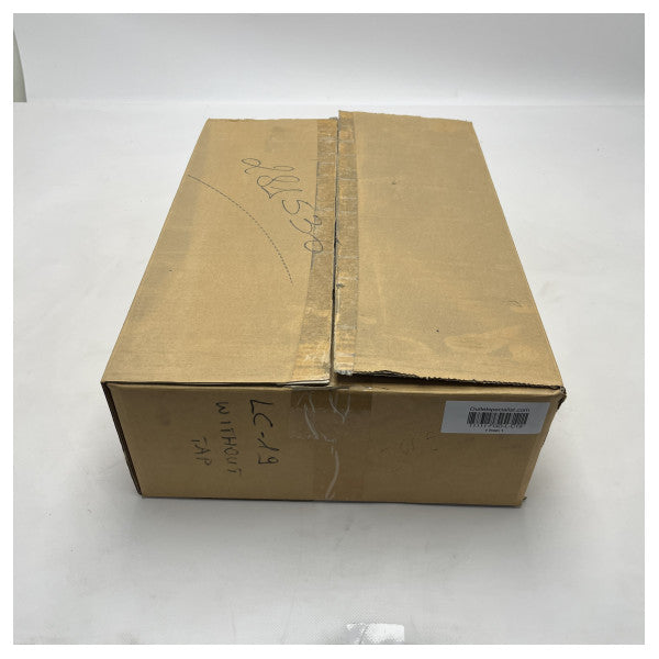 LC19 rechteckiges Waschbecken Saniclass Legend 80x47x13cm - Überlauf - 1 Waschbecken - 1 Hahnloch - Keramik - weiß