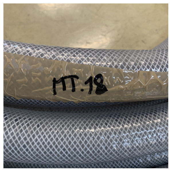 Hochwertiger 35mm 18m Vakuum- und Druckschlauch für Marineanwendungen - Langlebiger UV-beständiger flexibler Schlauch 18m