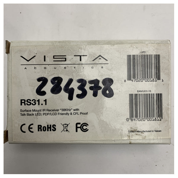 VISTA RS 31.1 IR Receiver - Durable 38kHz Infrared Sensor for Marine Electronic Systems