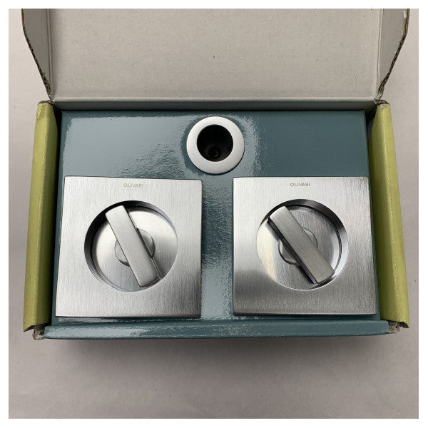 Olivari D128-CO Flush Handle Satin Chrom Türgriff