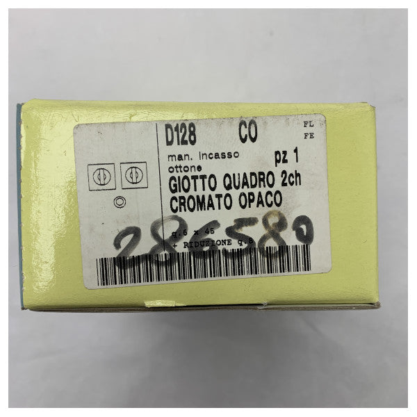 Olivari D128-CO Flush Handle Satin Chrom Türgriff